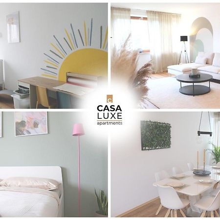 Casa Luxe - 120Qm - Zentral - Familienfreundlich - Parkplatz - 5Km Zum Legoland Lägenhet Günzburg Exteriör bild